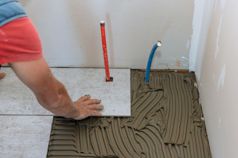 Hearth Tile Installation