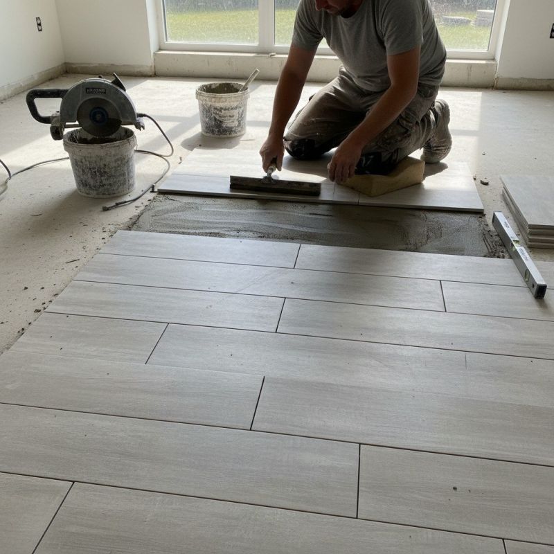 Tile Floor Installation